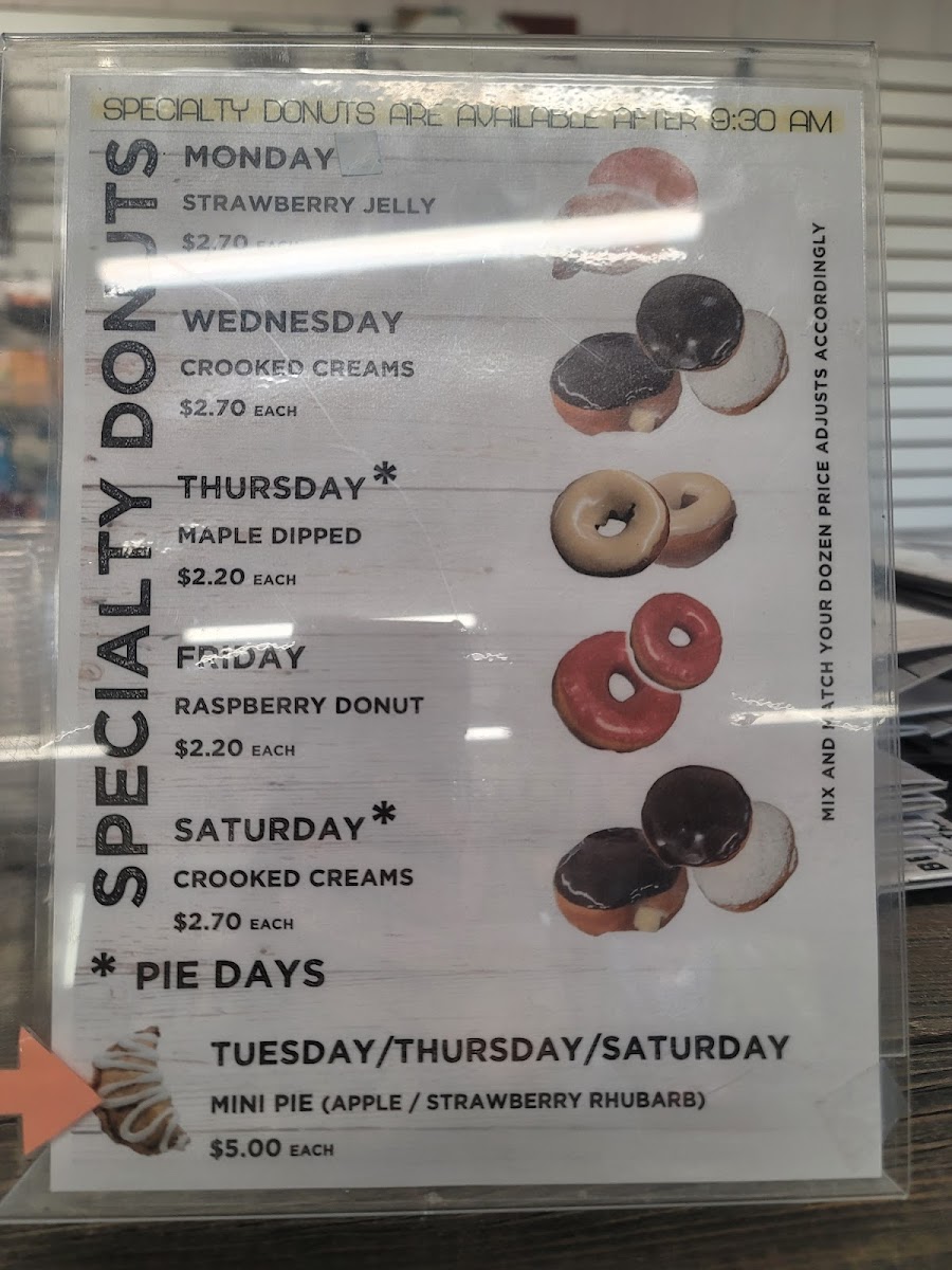 Crooked Creek General Store Menu - Image 2